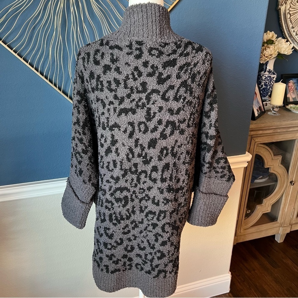 NWOT Sweet Lovely by Jen Cozy Gray Knit Sweater Size S/M - Picture 6 of 8